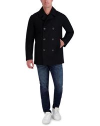 Nautica - Classic Double Breasted Peacoat - Lyst
