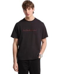 Michael Kors - Embossed Shadow Logo Tee - Lyst