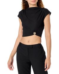 Guess - Sleeveless Turtleneck Febe Top - Lyst