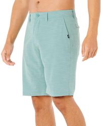 Rip Curl - Boardwalk Jackson 20" Shorts Blue Lagoon - Lyst