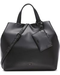 DKNY - Tess Shopper Adjustable Strap Shoulder Bag - Lyst
