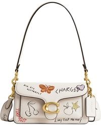 COACH - Tabby Shoulder Bag 20 With Sketch Print - Lyst
