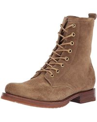 frye veronica combat lilac
