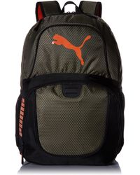 puma black and gold backpack