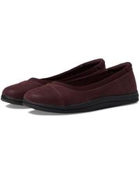 Clarks - Breeze Ayla ( Synthetic) Flat Shoes - Lyst