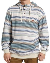 Billabong - Rancho Henley Pullover Hooded Flannel - Lyst