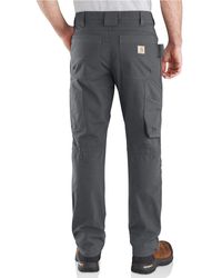 Carhartt - Steel Rugged Flex Relaxed Fit Doppelfront-Cargo-Arbeitshose mit mehreren Taschen - Lyst