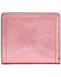 Fossil Logan Faux Leather Wallet Rfid 