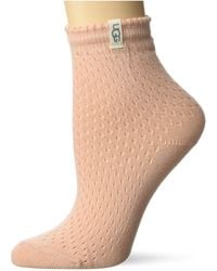 UGG - Adabella Quarter Socks - Lyst