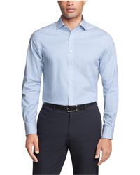 Tommy Hilfiger - Dress Shirt Regular Fit Essentials Light Blue - Lyst