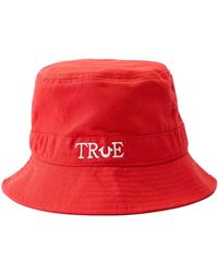 True Religion 's True Bucket Hat - Red