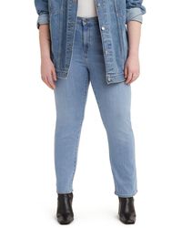 Levi's - Plus Size 724 High Rise Straight Jeans - Lyst