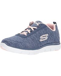 skechers flex appeal dorados