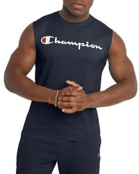 Champion - Graphic Jersey Muscle - Lyst