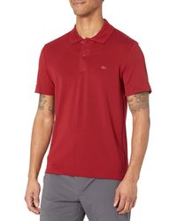 Lacoste - Short Sleeve Solid Active Technical Pique Polo Shirt - Lyst