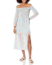 French Connection - Diana Recycled Hallie Crinkle Dress - Lyst