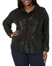 Calvin Klein - W2xaf590-blk-3x Button Down Shirt - Lyst
