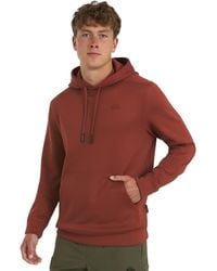 Quiksilver - Regular Fit Active Performance Heavyweight Jacquard Mesh And Polar Fleece Pullover Hoodie Hooded Sweatshirt - Lyst