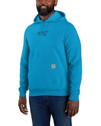 Carhartt - 105569 Force(r) Relaxed Fit Lightweight Logo Graphic Hoodie - Lyst