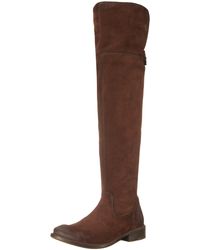 frye boots over the knee
