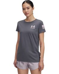 Under Armour - S New Freedom Flag T-shirt, - Lyst