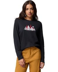 Columbia - S Ruby Springs Graphic Long Sleeve Tee - Lyst