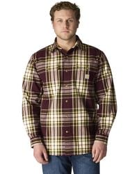 Carhartt - Loose Fit Heavyweight Flannel Long-sleeve Plaid Shirt - Lyst