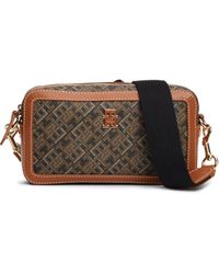 Tommy Hilfiger - Monopoly Leather Crossbody Bag - Lyst