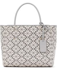 Kate Spade - Spade Flower Jacquard Tote - Lyst