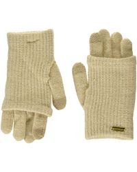 Steve Madden - Long Knit Magic Gloves-tan - Lyst
