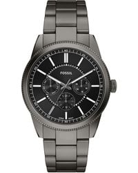 Fossil - Pearson Multifunction Gunmetal Stainless Steel Watch - Lyst