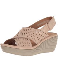 clarks women's reedly breen wedge sandal