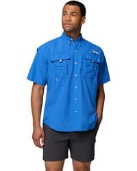 Columbia - Big Tall Bahama Ii Short Sleeve Shirt (Vivid) Short Sleeve Button Up - Lyst