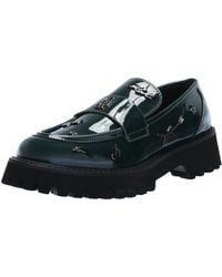 Karl Lagerfeld - Paris Gaston Lug Sole Loafer With Pin Embellishments - Lyst