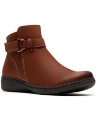 Clarks - Carleigh Drift Bootie - Lyst