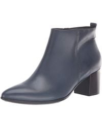 ecco shape 45 block ankle boot