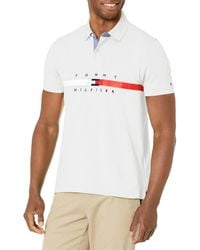 Tommy Hilfiger - S Short Sleeve Cotton Pique In Regular Fit Polo Shirt - Lyst