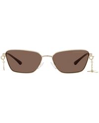 Emporio Armani - Ea2141 Rectangular Sunglasses - Lyst