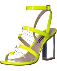 nine west mod transparent heel
