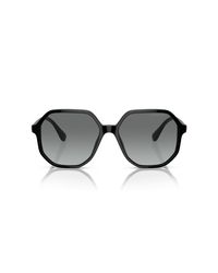 Swarovski - Sk6003f Low Bridge Fit Octagonal Sunglasses - Lyst