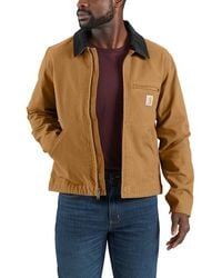 Carhartt - Rugged Flex Relaxed Fit Duck Detroit Jacket - Lyst