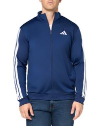 adidas - Tall Size 3-stripes Tricot Track Top - Lyst