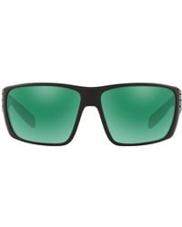 Native Eyewear Griz Polarized Rectangular Sunglasses - Green