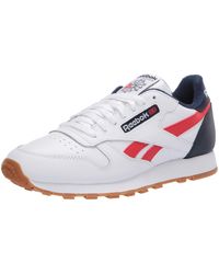 Reebok Classic Leather Sneakers for Men - Up to 60% off | Lyst