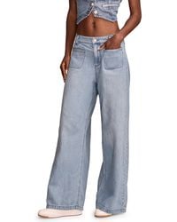 Lucky Brand - Palazzo Wide Leg Jeans - Lyst
