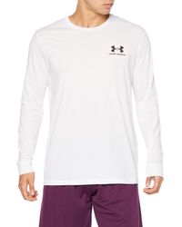 Under Armour - Sportstyle Left Chest Long-sleeve T-shirt, - Lyst