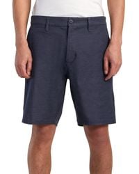 RVCA - Back In Hybrid Denim Heather 29 - Lyst