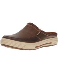 skechers leather slippers