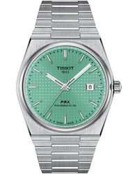 Tissot - S Prx Powermatic 80 316l Stainless Steel Case Automatic Watches - Lyst