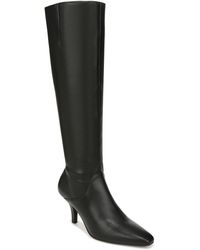 Franco Sarto - Lyla Faux Leather Wide Calf Knee-high Boots - Lyst